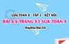 Giải bài 4.6 trang 83 Toán 8 Tập 1 SGK Kết nối tri thức